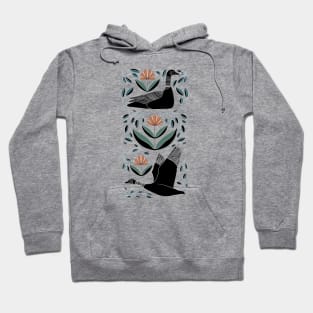 Folk Art Inspired Canadian Geese Hoodie